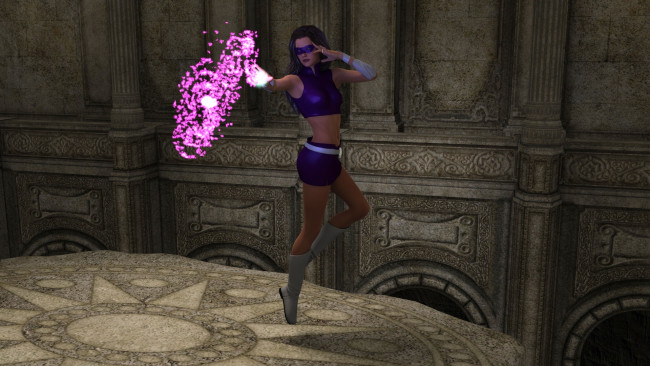 Обои картинки фото 3д графика, фантазия , fantasy, фон, взгляд, девушка