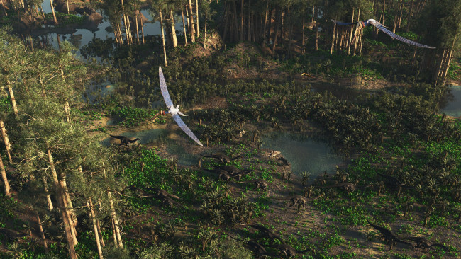 Обои картинки фото 3д графика, животные , animals, динозавры, природа