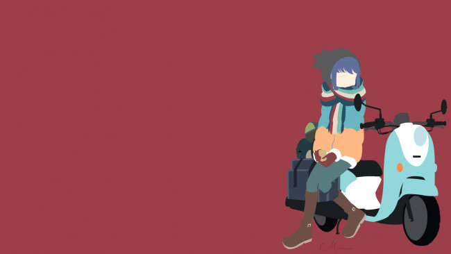 Обои картинки фото аниме, laid-back camp, laid-back, camp