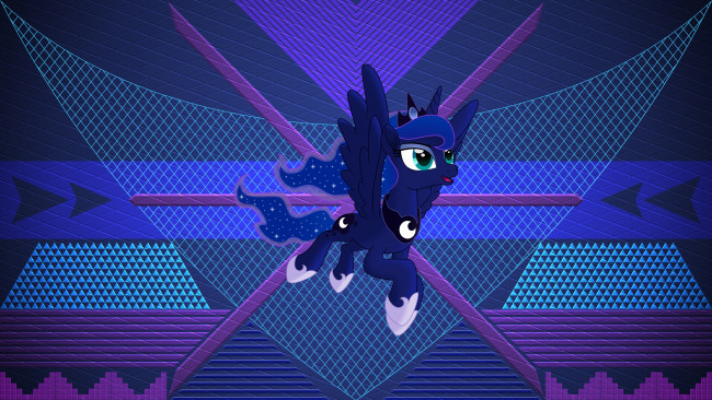 Обои картинки фото мультфильмы, my little pony, фон, пони