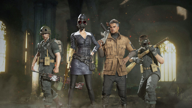 Обои картинки фото playerunknown`s battlegrounds, видео игры, playerunknowns, battlegrounds, видеоигры, персонажи, 5, сезон