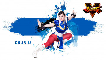 Картинка девушки -+креатив +косплей чун ли боец костюм