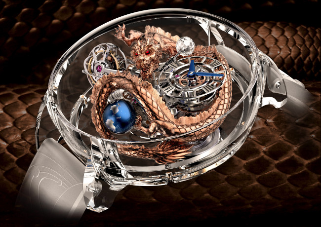Обои картинки фото jacob & co, бренды, - другое, часы, красота, роскошь, jacob, i, co, astronomia, dragon