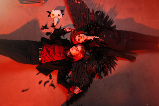 Обои картинки фото девушки, - креатив,  косплей, ян, север, полина, найданова, костюмы, образы