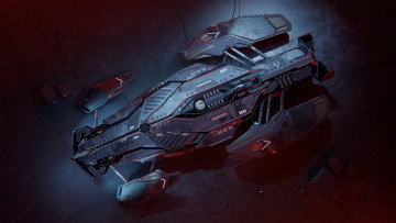 обоя 3д графика, космические корабли,  звездолеты , spaceships,  starships, летательный, аппарат