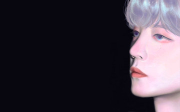 Картинка рисованное люди сяо чжань лицо