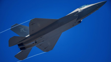 Картинка авиация боевые+самолёты авиасалoн чжухай китай 2024 дебют новейший самолет невидимка пятого поколения shenyang j35a