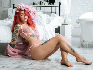 обоя сексуальная девушка, девушки, - рыжеволосые и разноцветные, девушка, женщина, разноцветная, сексуальная, модель, звезда, позирует, разная, обувь, верхняя, стильная, одежда, нижнее, эротическое, бельё, трусы, лифчик, аксессуары, макияж, колготки, чулки, и, множество, элементов, на, фотографии