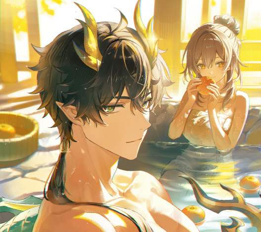 Обои картинки фото аниме, honkai,  star rail, парень