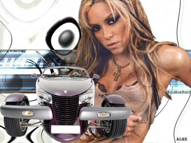 Обои картинки фото plymouth, автомобили, авто, девушками