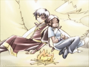 Картинка аниме avatar the last airbender