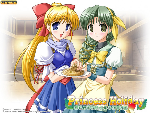 Обои картинки фото аниме, holiday, princess