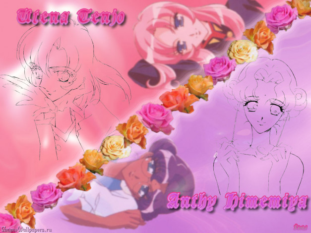 Обои картинки фото аниме, utena