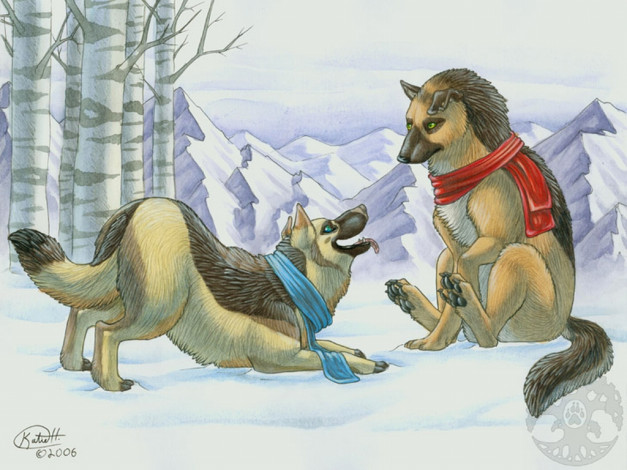 Обои картинки фото рисованные, животные, сказочные, мифические