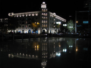 Картинка города огни ночного