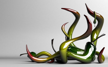 Картинка 3д графика abstract абстракции