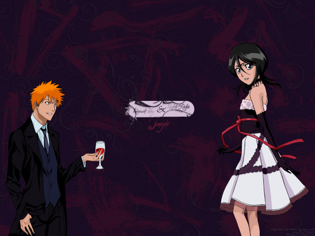 Обои картинки фото аниме, bleach