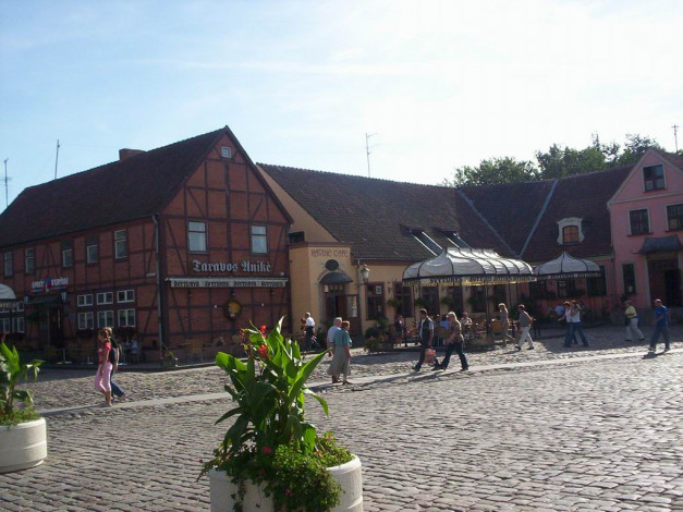 Обои картинки фото клайпеда, литва, города, улицы, площади, набережные