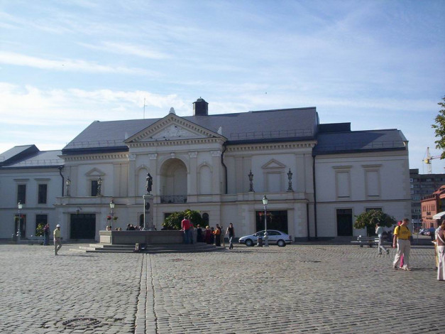 Обои картинки фото клайпеда, литва, города, здания, дома