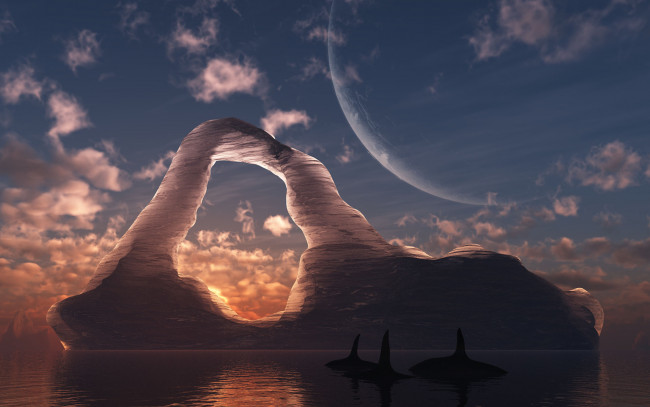 Обои картинки фото 3д, графика, atmosphere, mood, атмосфера, настроения