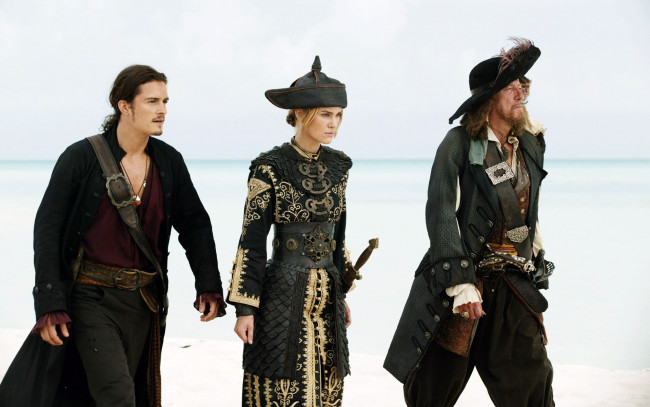 Обои картинки фото pirates, of, the, caribbean, кино, фильмы, at, world`s, end