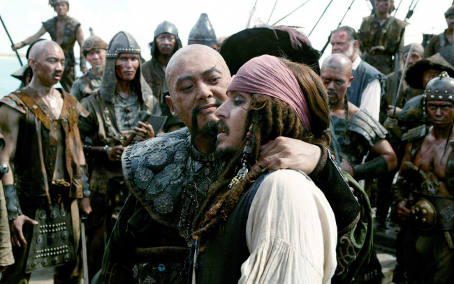 Обои картинки фото pirates, of, the, caribbean, кино, фильмы, at, world`s, end