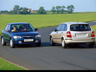 Картинка 323 323f автомобили mazda