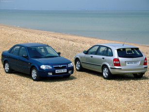 Картинка 323 323f автомобили mazda