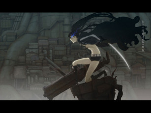 Картинка аниме black rock shooter