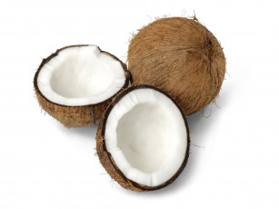 обоя еда, кокос