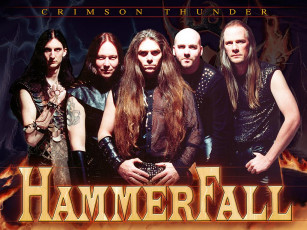 Картинка hammerfall музыка