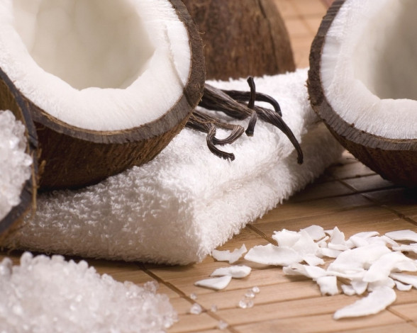 Обои картинки фото еда, кокос