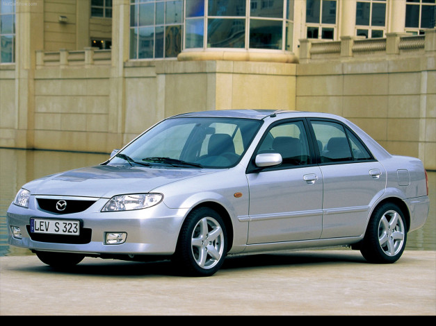 Обои картинки фото 323, автомобили, mazda