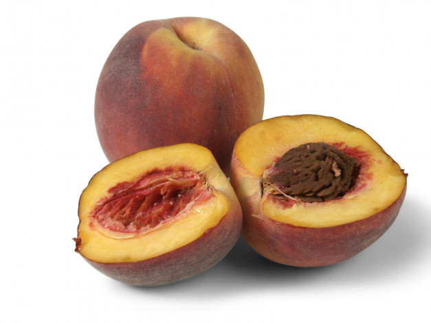 Обои картинки фото еда, персики, сливы, абрикосы