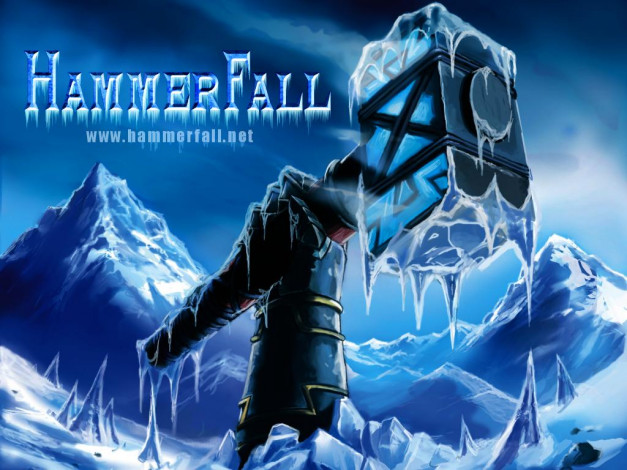 Обои картинки фото hammerfall, музыка