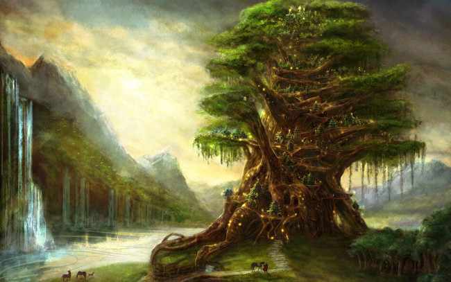 Обои картинки фото фэнтези, пейзажи