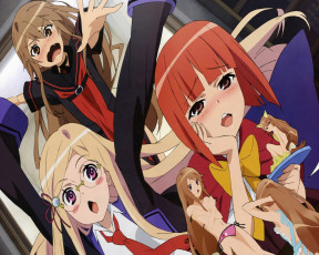 Картинка аниме ookami san to shichinin no nakama tachi