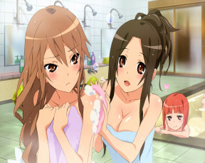 Картинка аниме ookami san to shichinin no nakama tachi