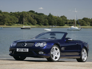 Картинка автомобили mercedes benz sl
