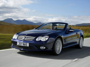 Картинка автомобили mercedes benz sl