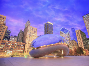 Картинка города Чикаго сша