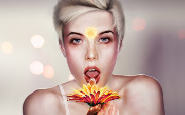 Картинка фэнтези девушки