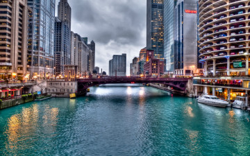 Картинка города Чикаго сша