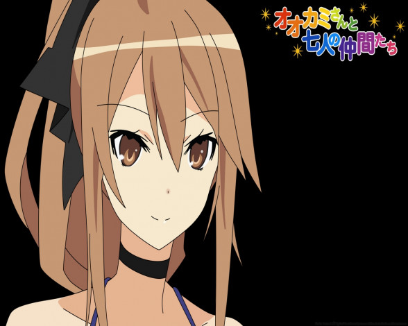 Обои картинки фото аниме, ookami, san, to, shichinin, no, nakama, tachi