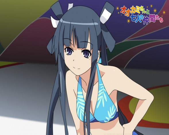 Обои картинки фото аниме, ookami, san, to, shichinin, no, nakama, tachi