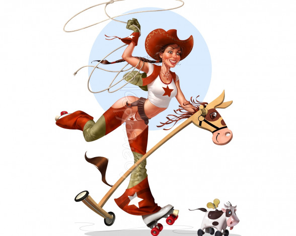 Обои картинки фото рисованные, люди