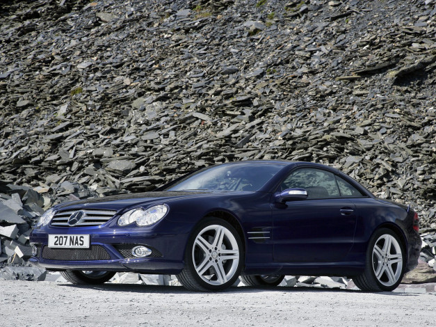 Обои картинки фото автомобили, mercedes, benz, sl