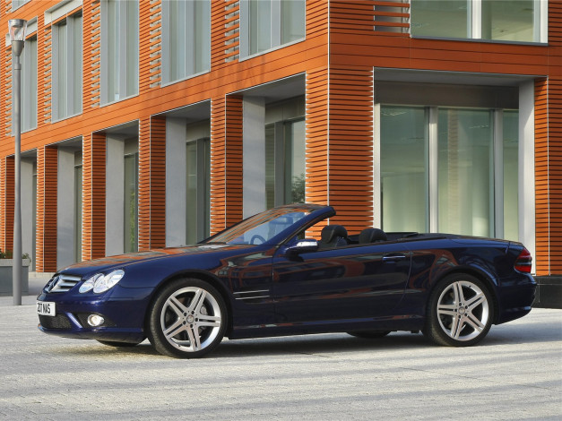 Обои картинки фото автомобили, mercedes, benz, sl