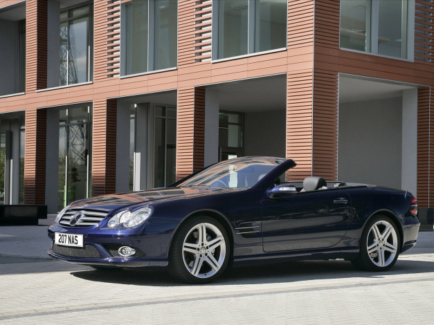 Обои картинки фото автомобили, mercedes, benz, sl