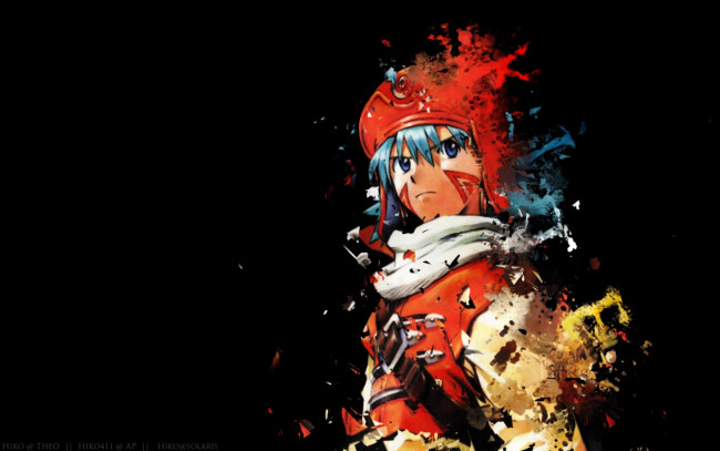 Обои картинки фото аниме, hack, sign